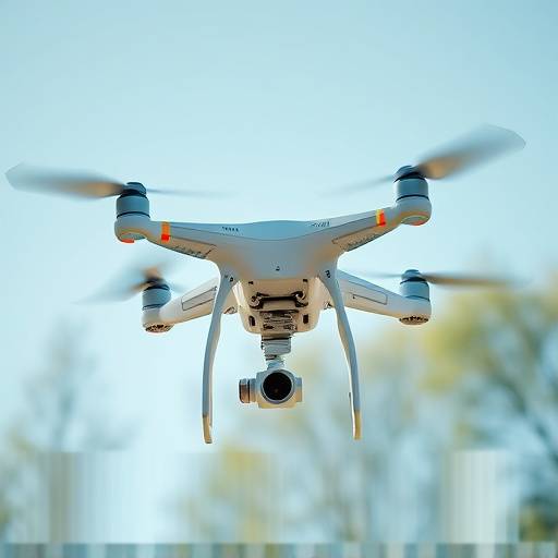 Icono de drone grabando video aéreo